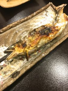 鮎の塩焼き