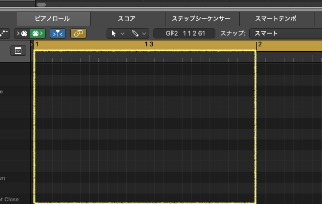 logicPro / 6連符 /3連符 /方法 /グリッド